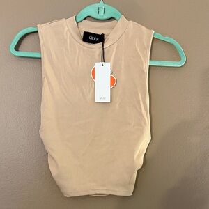 Cider Women's Beige Tank Top